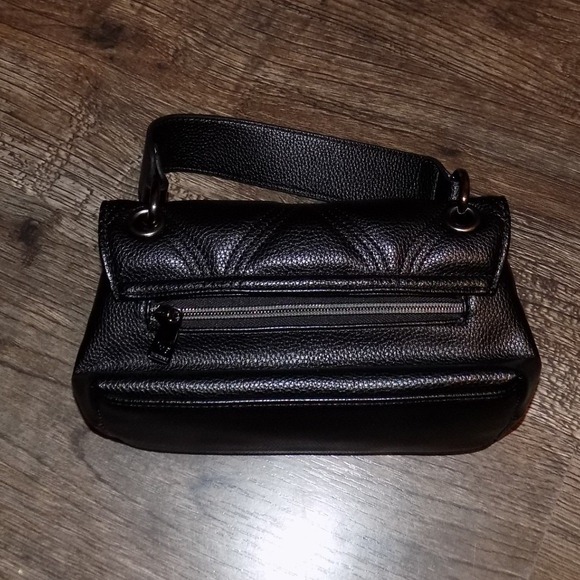 Lug Cadence Shoulder Bag Womens Small Black Excellent Quilted Vegan Leather - Picture 6 of 6